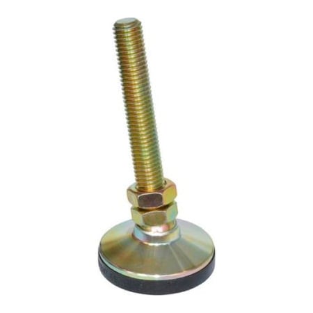 J.W. Winco J.W. Winco 10T4SNS SNSM-2.50-5/8X11-4-ST "Snap-Lock" Non-Skid Leveling Mounts Steel, Threaded Stud 10T4SNS